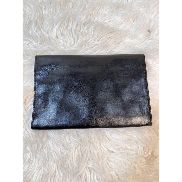 BUENO black Vintage Clutch Style Bag new - Picture 2 of 11